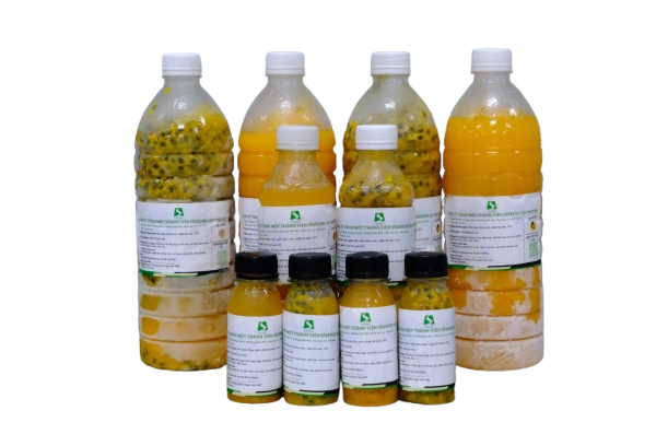 Dịch chanh dây đông lạnh chai