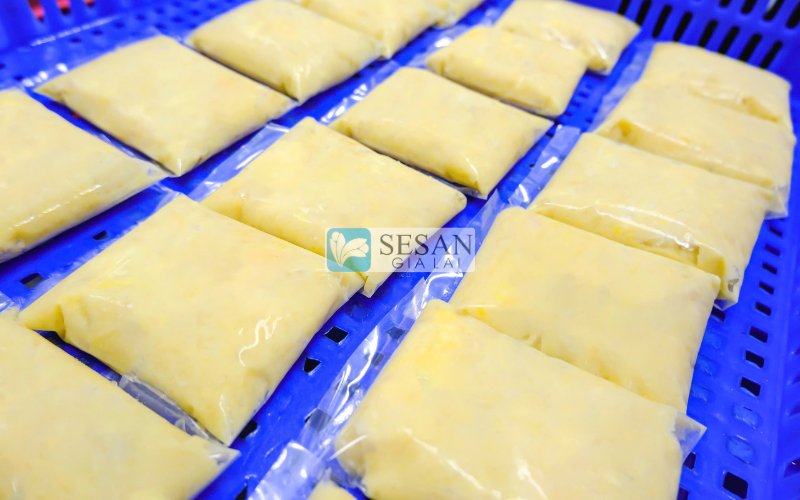 Sầu riêng đông lạnh tiện lợi, dễ sử dụng