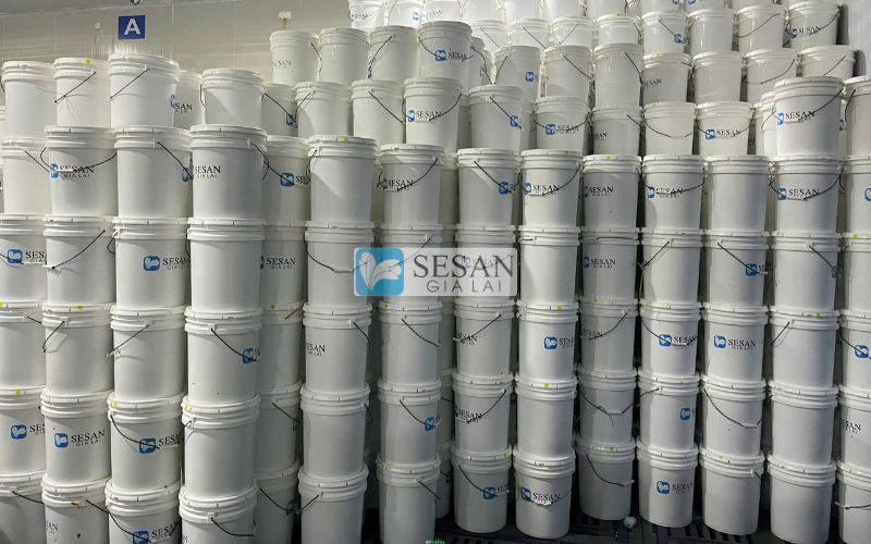 Dịch chanh dây được cấp đông