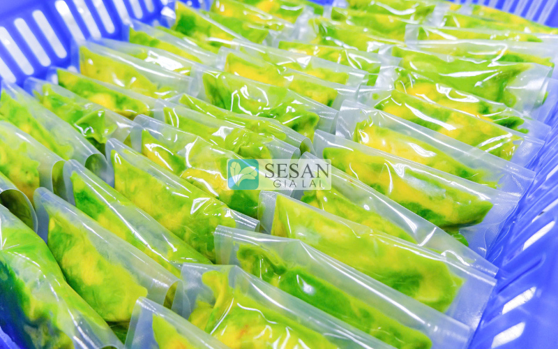 Trái cây cấp đông thời gian bảo quản lâu