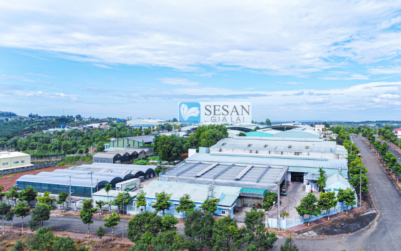 Nhà máy chế biến trái cây Sesan Gia Lai