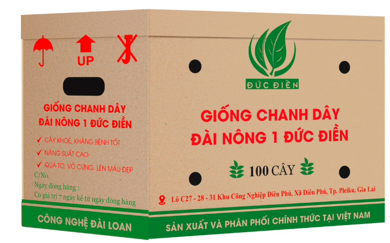 Thùng giống Đài nông 1 Đức Điền