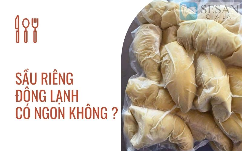 SẦU RIÊNG ĐÔNG LẠNH CÓ NGON KHÔNG