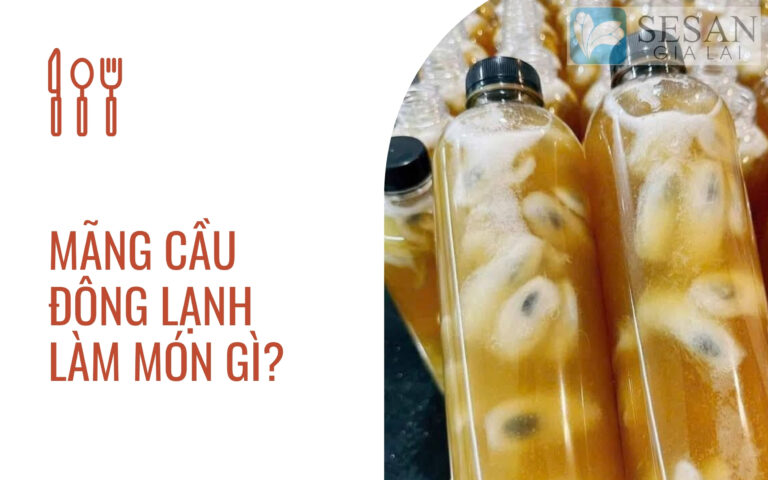 Mãng cầu đông lạnh làm món gì?