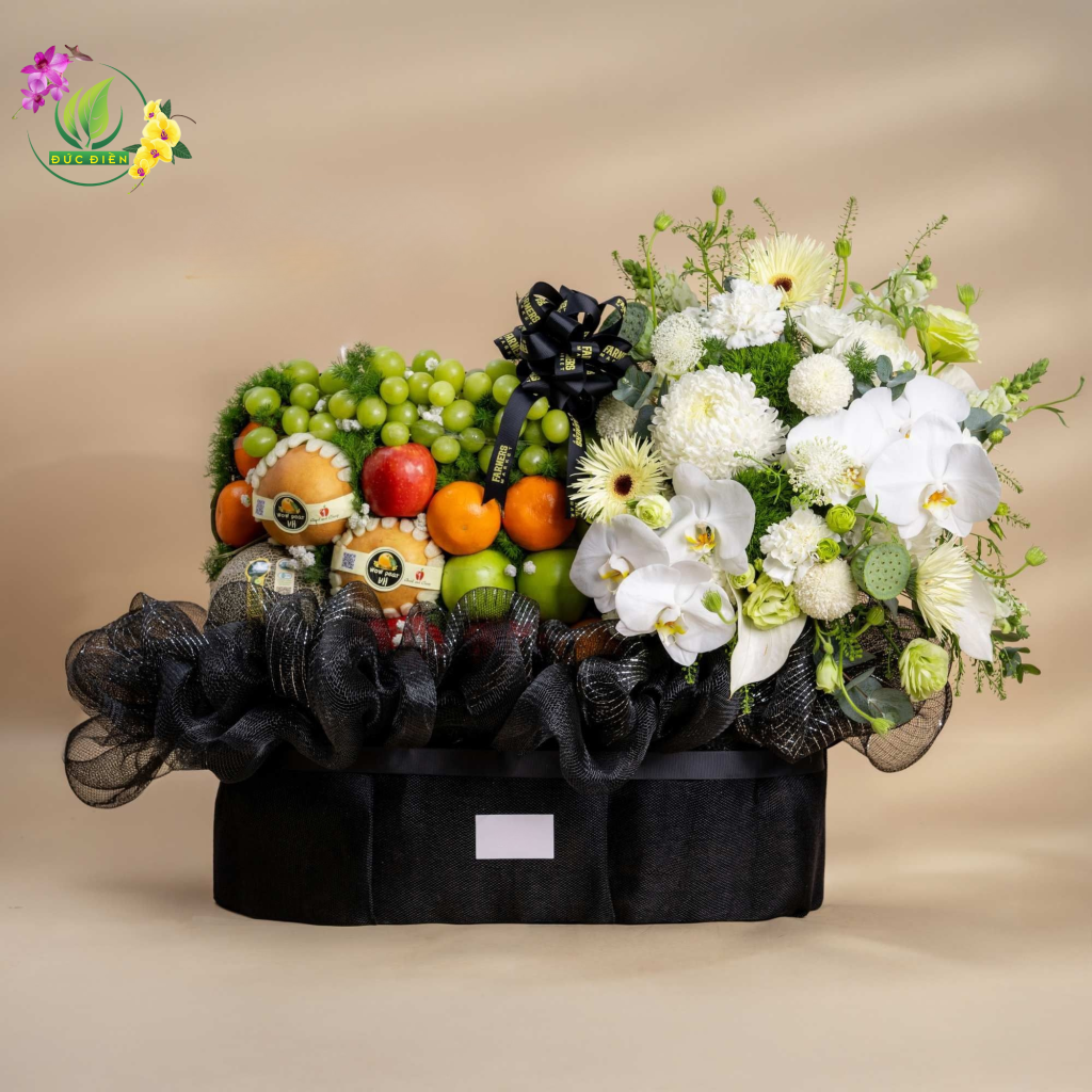 giỏ hoa quả cao cấp sang trọng tại Gia Lai