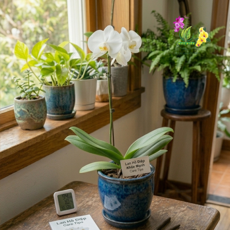 Những lưu ý quan trọng khi trưng lan Hồ Điệp trong nhà