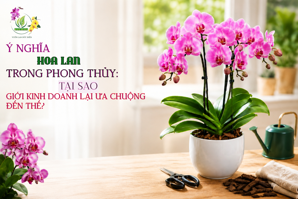 Ý NGHĨA HOA LAN TRONG PHONG THỦY: TẠI SAO GIỚI KINH DOANH LẠI ƯA CHUỘNG ĐẾN THẾ?