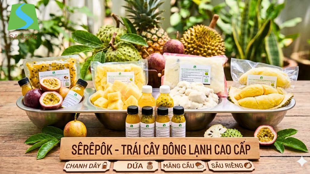 Nguyên liệu trái cây đông lạnh
