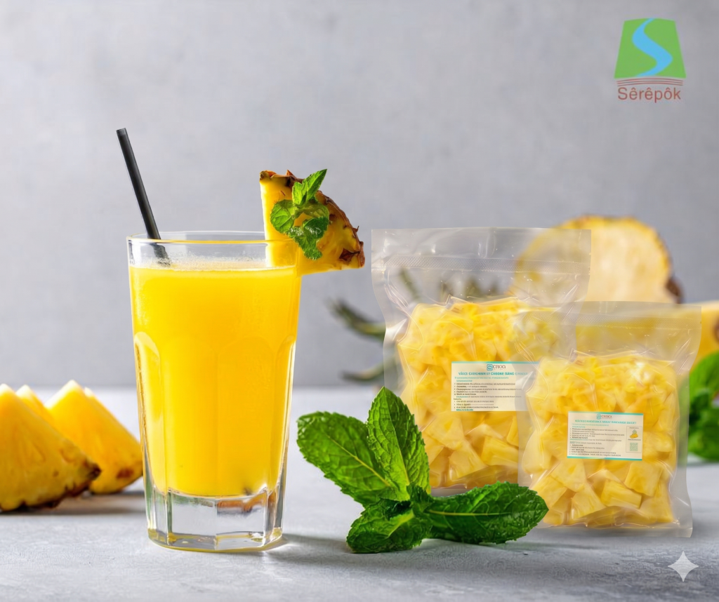 Sản phẩm Dứa Đông Lạnh