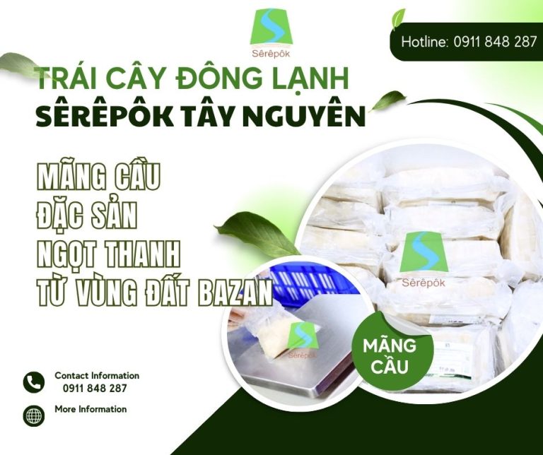 Mãng Cầu Sêrêpôk Tây Nguyên: Đặc Sản Ngọt Thanh Từ Vùng Đất Bazan
