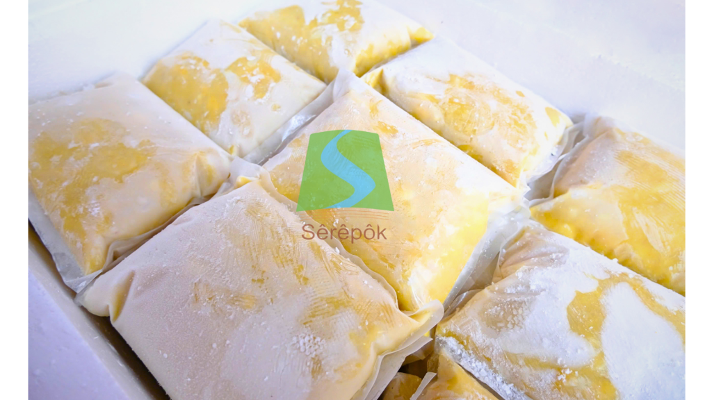 Sầu riêng đông lạnh Sêrêpôk Tây Nguyên