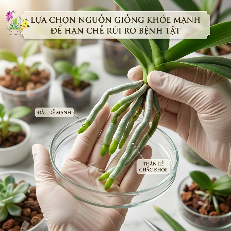 Chọn Nguồn Giống Khỏe Mạnh