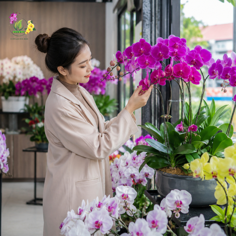 Tiêu chí lựa chọn cửa hàng hoa lan hồ điệp