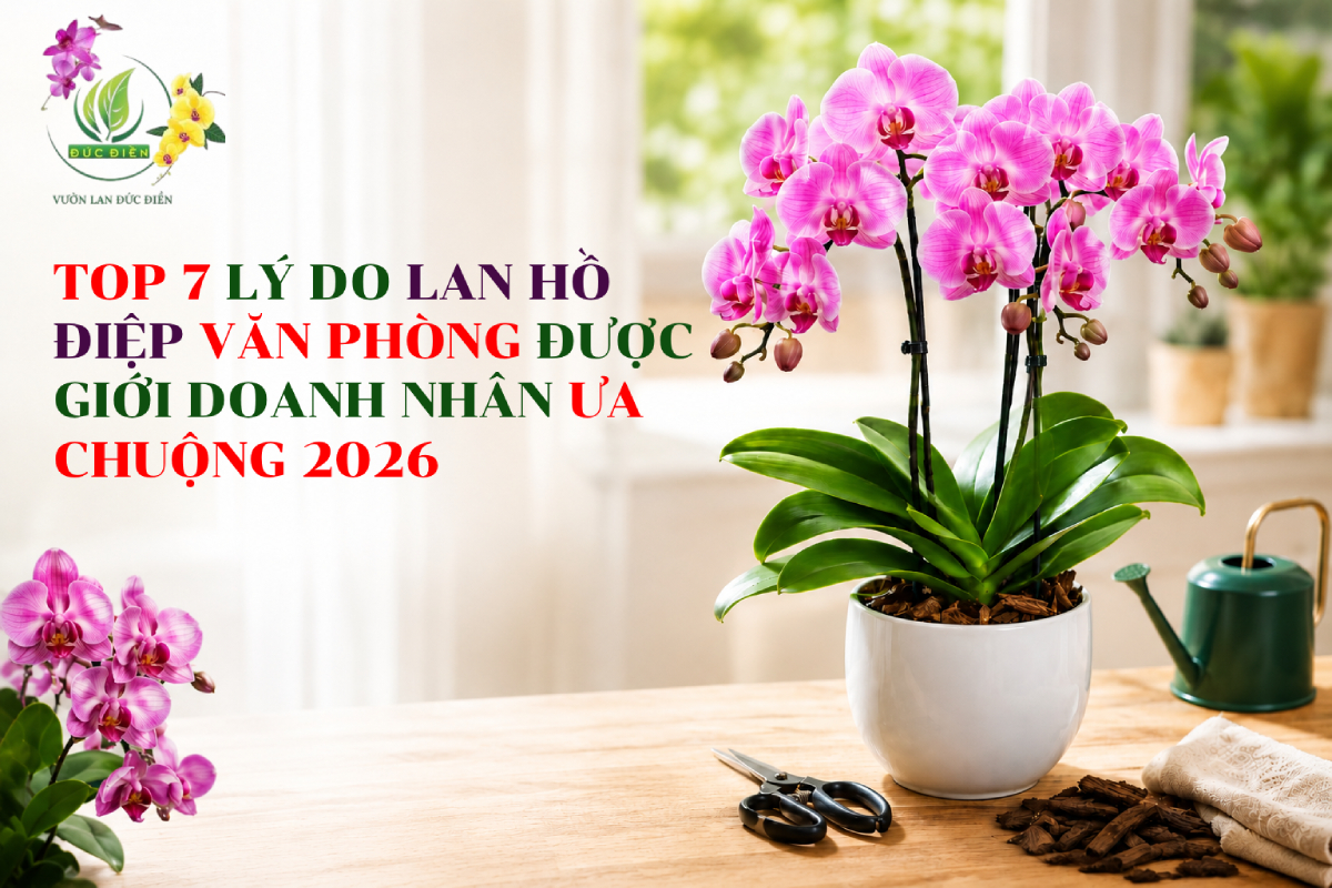 TOP 7 LÝ DO LAN HỒ ĐIỆP VĂN PHÒNG ĐƯỢC GIỚI DOANH NHÂN ƯA CHUỘNG 2026