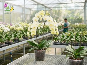 Lan hồ điệp nhiều hoa đẹp không chỉ nhờ giống