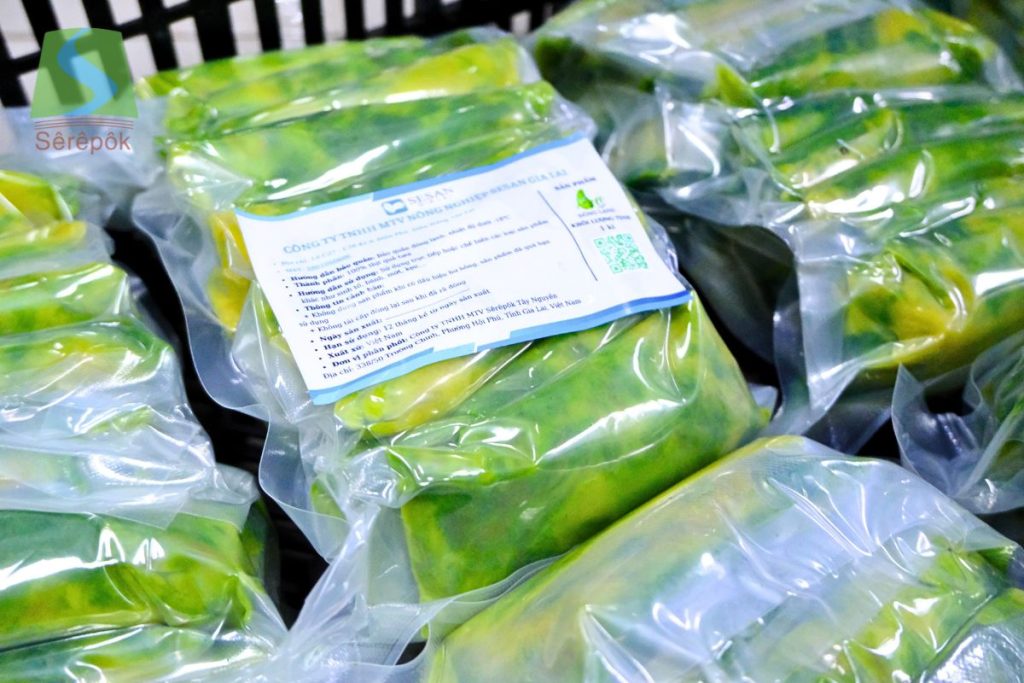 Bơ đông lạnh Sêrêpôk Tây Nguyên