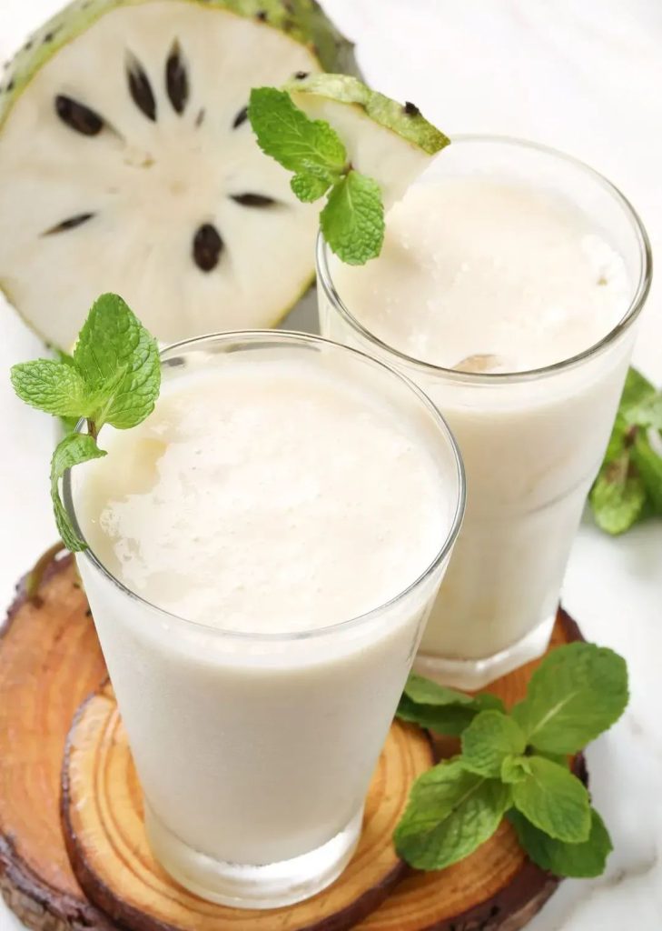 Sinh tố mãng cầu siêu thanh mát