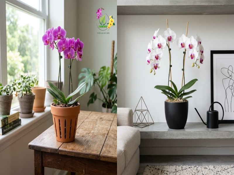 Gợi Ý Kết Hợp Chậu Với Không Gian Sống Và Giá Thể