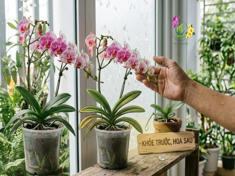 Kích nụ lan cho người mới: hãy nhớ “khỏe trước, hoa sau”